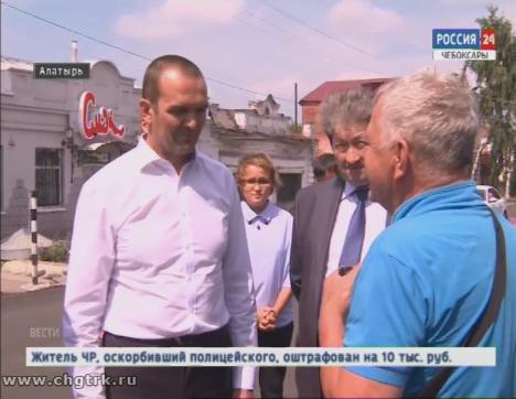 Михаил Игнатьев побывал с рабочей поездкой в Алатырском районе Михаил Игнатьев побывал с рабочей поездкой в Алатырском районе