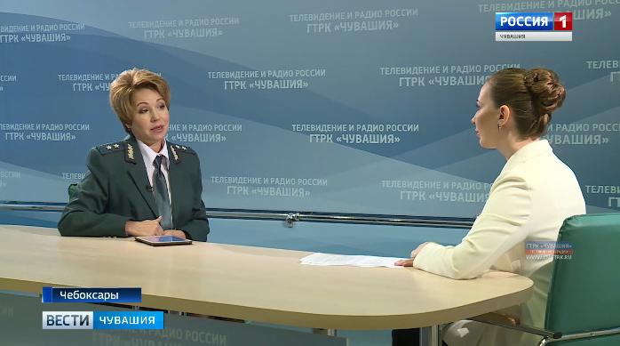 Смотрите "Вести.Интервью" с руководителем Управления Федеральной налоговой службы по Чувашской Республике Мариной Петровой Смотрите "Вести.Интервью" с руководителем Управления Федеральной налоговой службы по Чувашской Республике Мариной Петровой