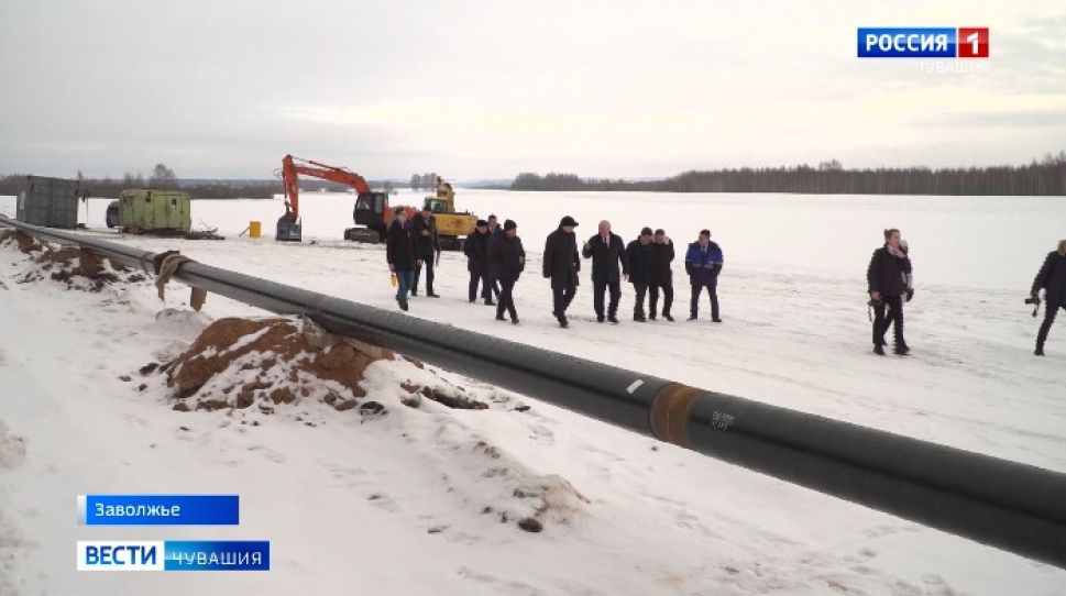 В Чувашии приступили к прокладке газового трубопровода В Чувашии приступили к прокладке газового трубопровода