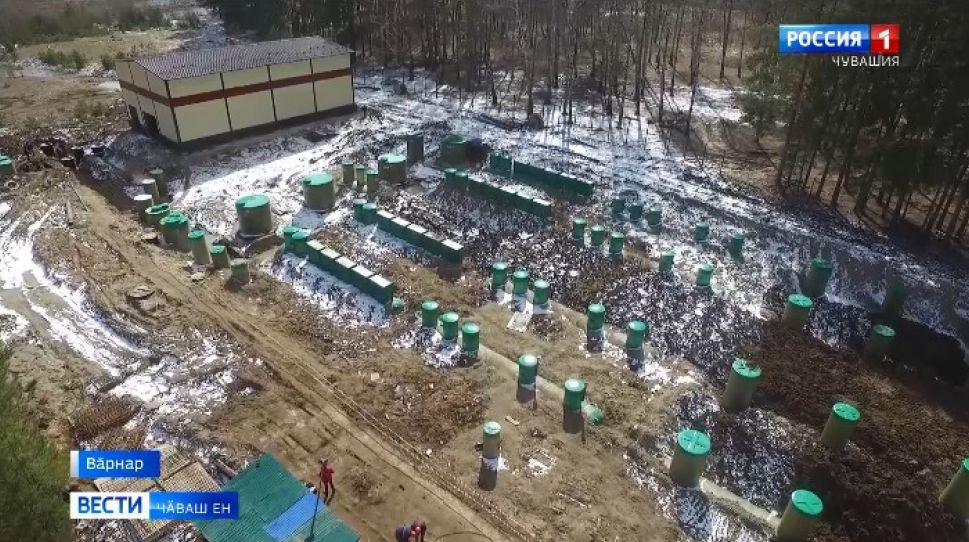 Вӑрнар поселокӗнче кӑҫал кӗркунне шыв тасатакан сооружени хута ямалла Вӑрнар поселокӗнче кӑҫал кӗркунне шыв тасатакан сооружени хута ямалла