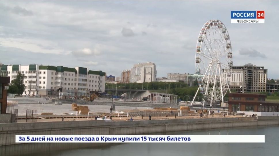 Красную площадь в Чебоксарах откроют ко Дню Республики Красную площадь в Чебоксарах откроют ко Дню Республики