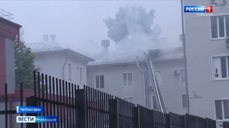 В Чебоксарах на предприятии "Динамика" произошел пожар В Чебоксарах на предприятии "Динамика" произошел пожар