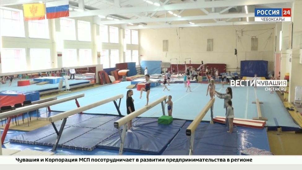 В Чебоксарах состоялись  соревнования по спортивной гимнастике 