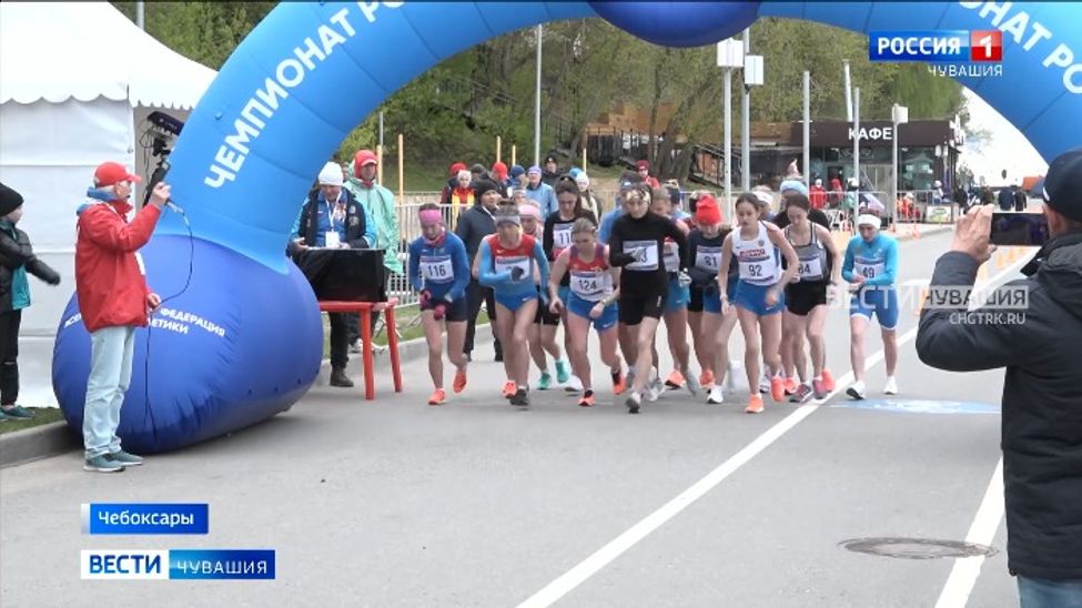 Сборная Чувашии завоевала медаль на чемпионате и первенстве России по спортивной ходьбе