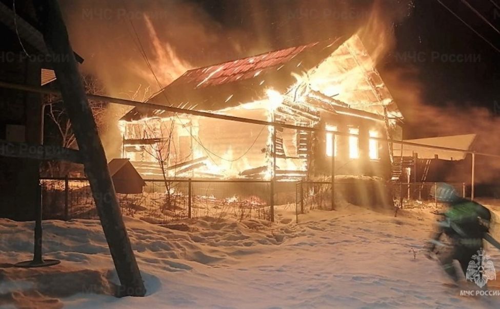 Пожар в Ибресинском МО унес жизнь хозяина дома