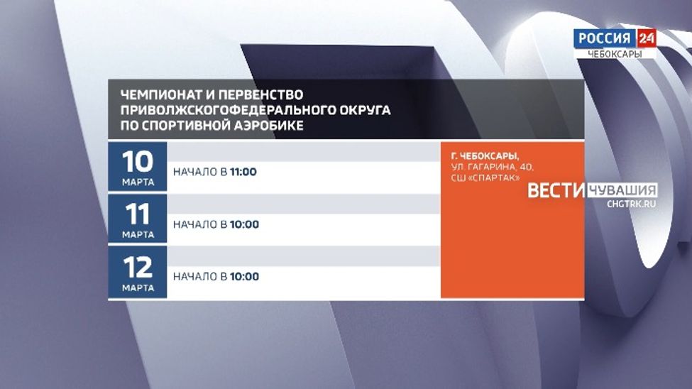 Афиша спортивных мероприятий в Чувашии на 11-12 марта Афиша спортивных мероприятий в Чувашии на 11-12 марта