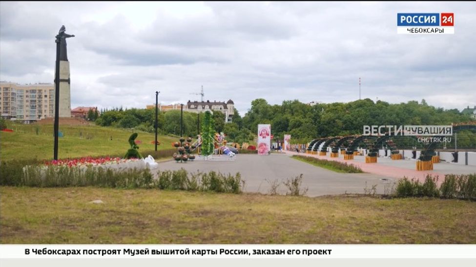 В Чебоксарах к "Фестивалю цветов" высадили около 32 тысяч растений