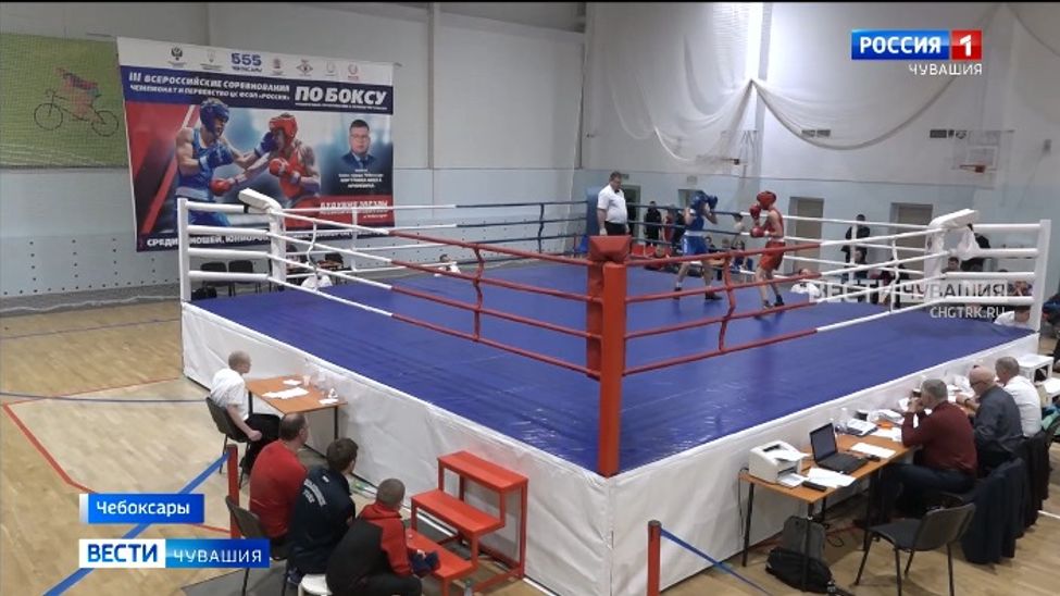 В столице Чувашии проходит первенство по боксу памяти Олега Кортунова