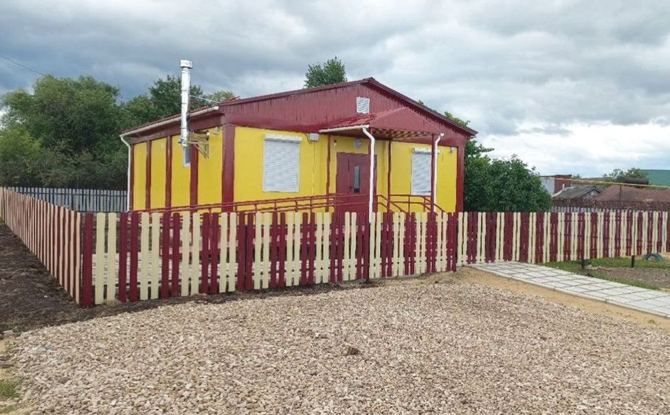 В деревне Новые Мамеи строят новый ФАП
