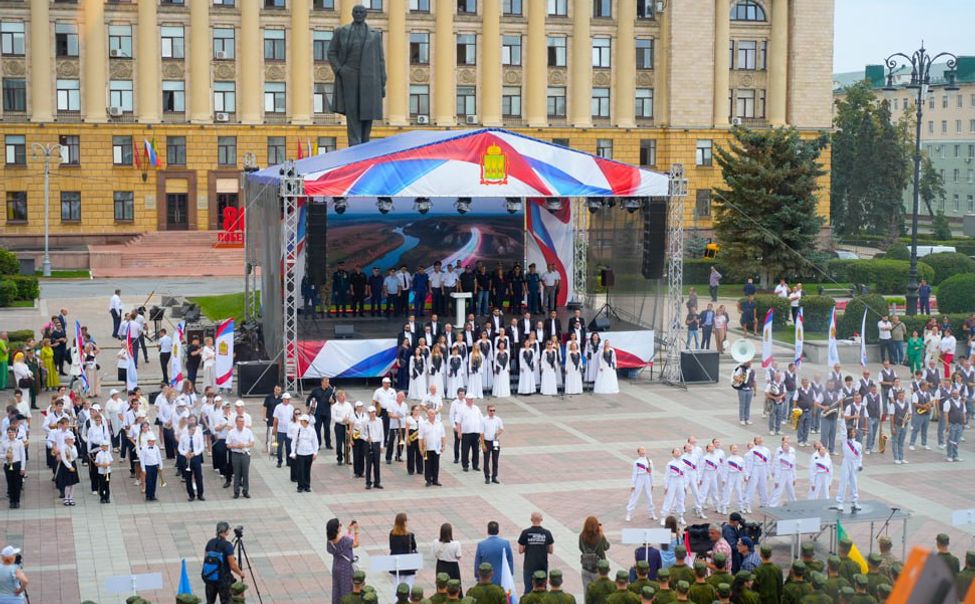 В Пензе состоялось открытие Юнармейских военно-патриотических сборов «Гвардеец»