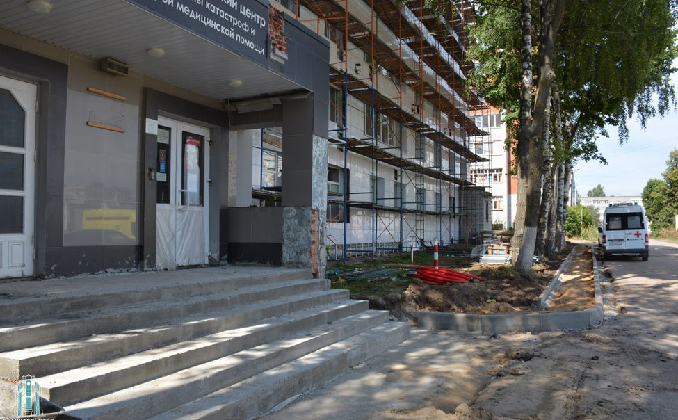 Правительство Чувашии контролирует процесс капремонта Центра медицины катастроф
