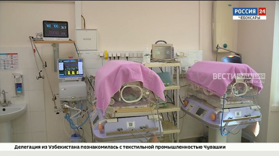 В рамках нацпроекта "Семья" ГКБ №1 Чебоксар оснастили новой медтехникой для новорожденных