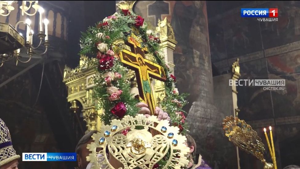 Православные Чувашии отмечают Воздвижение Креста Господня