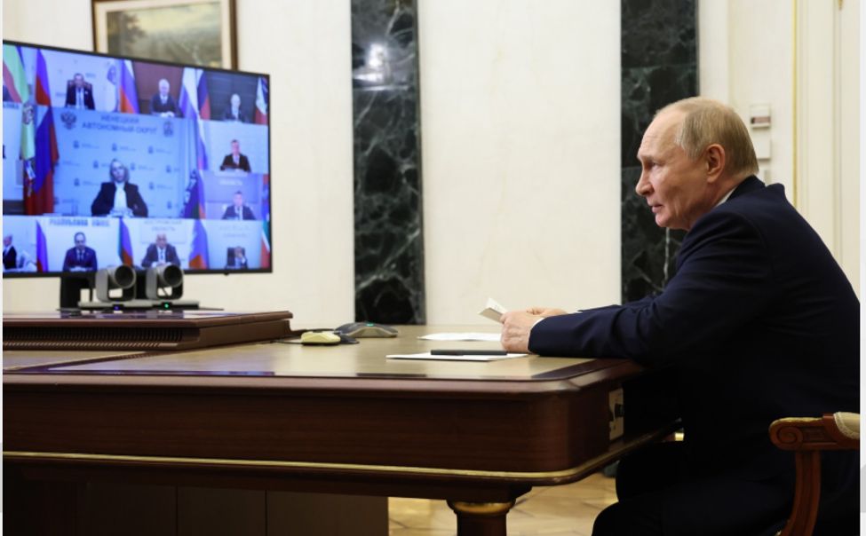 Президент России Владимир Путин поздравил глав регионов с вступлением в должность