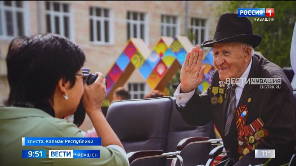 Калмӑк Республикинче пурӑнакан пирӗн ентеш 100 ҫул тултарчӗ