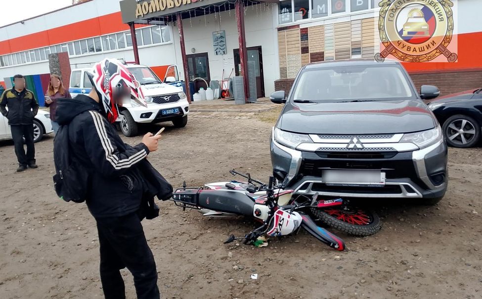 В Ибресях в больницу попала женщина, севшая в седло сына-байкера без шлема