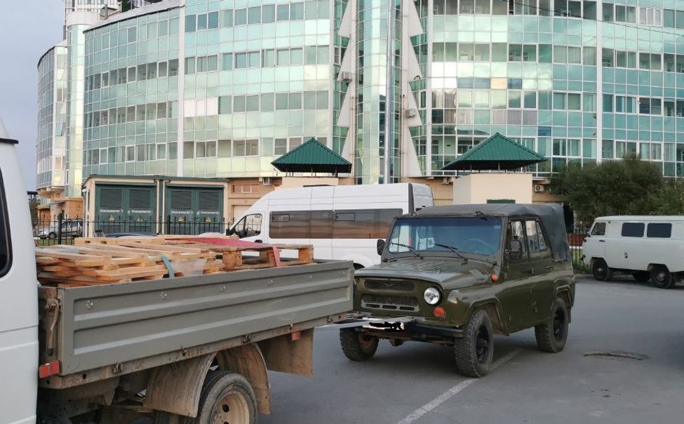 В составе девятого гумкаравана Чебоксарский речпорт отправляет на СВО отечественный внедорожник