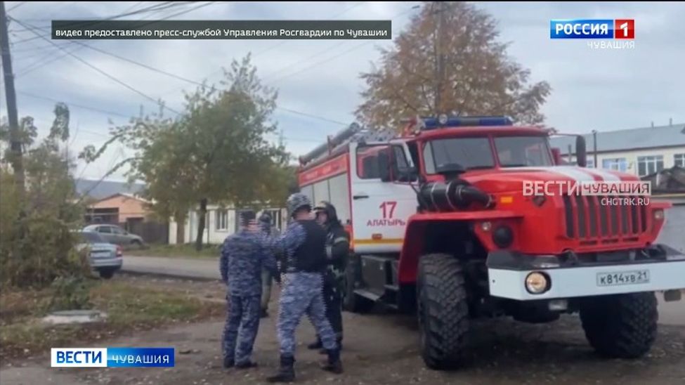 Росгвардия успешно провела учения в Алатыре