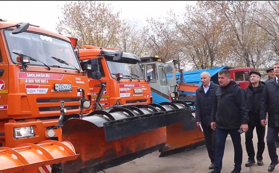 Новочебоксарская спецтехника к зиме готова