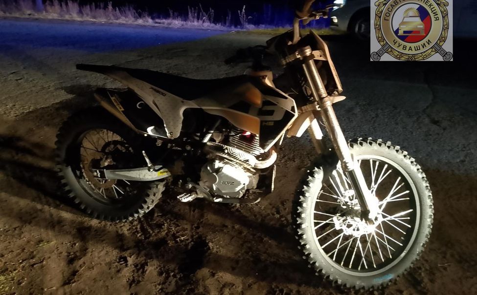 В Ибресинском округе в ДТП двухколёсных пострадали 2 мальчика