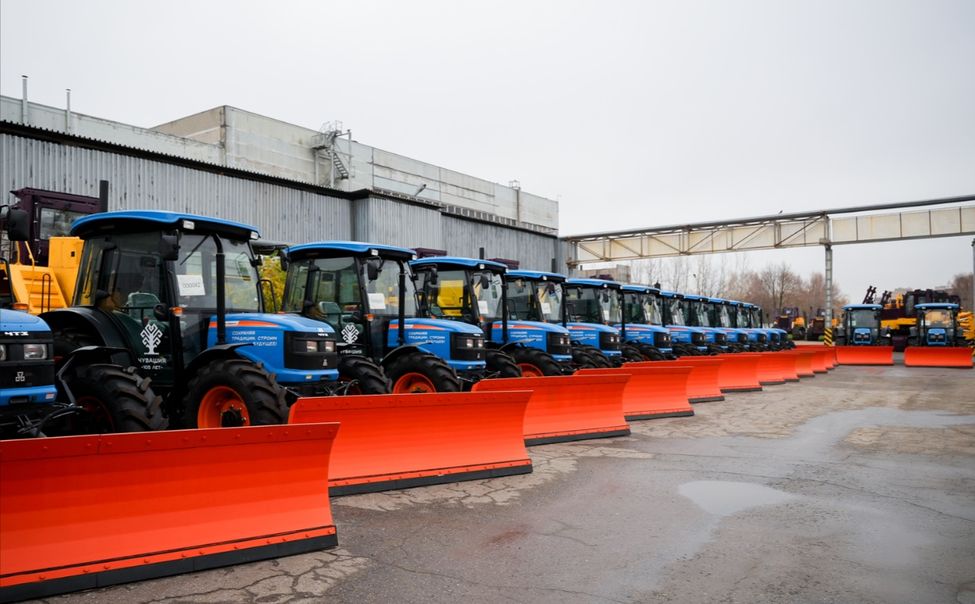 Муниципалитеты Чувашии получили новую коммунальную технику на 92 млн рублей