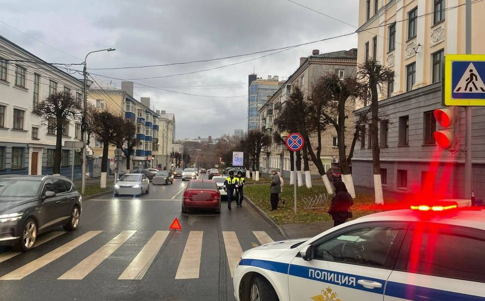 В Чебоксарах в ДТП пострадала девочка-подросток