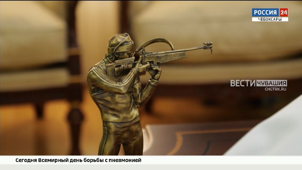 Глава Чуваши обсудил перспективы проведения масштабных соревнований с Еленой Вяльбе и Виктором Майгуровым