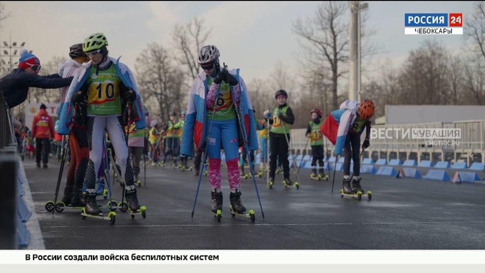 Открытая в Чувашии современная лыжероллерная трасса обещает стать кузницей чемпионов