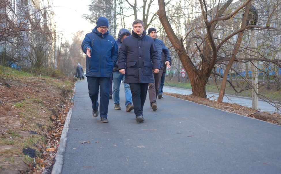 Чебоксарские тротуары успешно проходят общественную приёмку