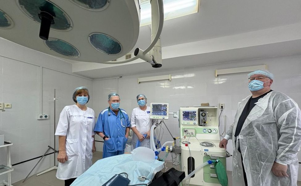 В Яльчикскую больницу благодаря нацпроекту поступил наркозный аппарат