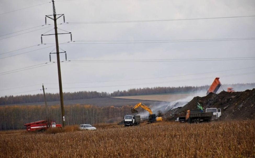 Алатырская прокуратура провела проверку загоревшегося полигона ТБО