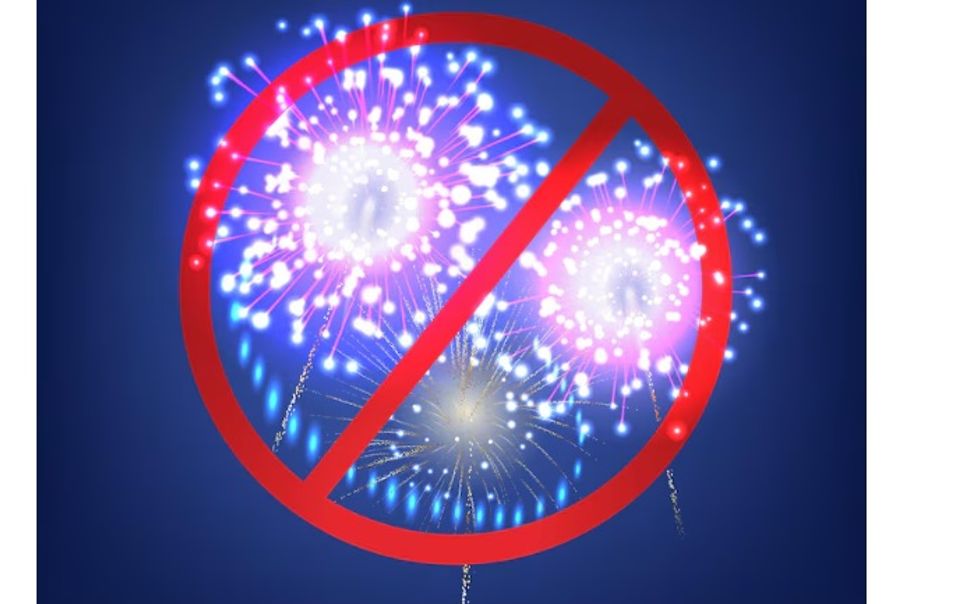 На Новый год в Чебоксарах полностью запретили запуск фейерверков