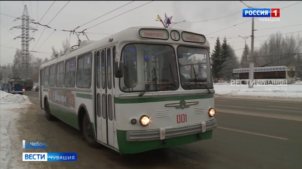 В преддверии Нового года в рейс выйдет ретро-троллейбус