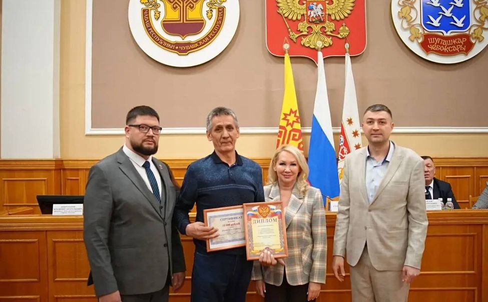 В Чебоксарах наградили самых трудолюбивых дворников