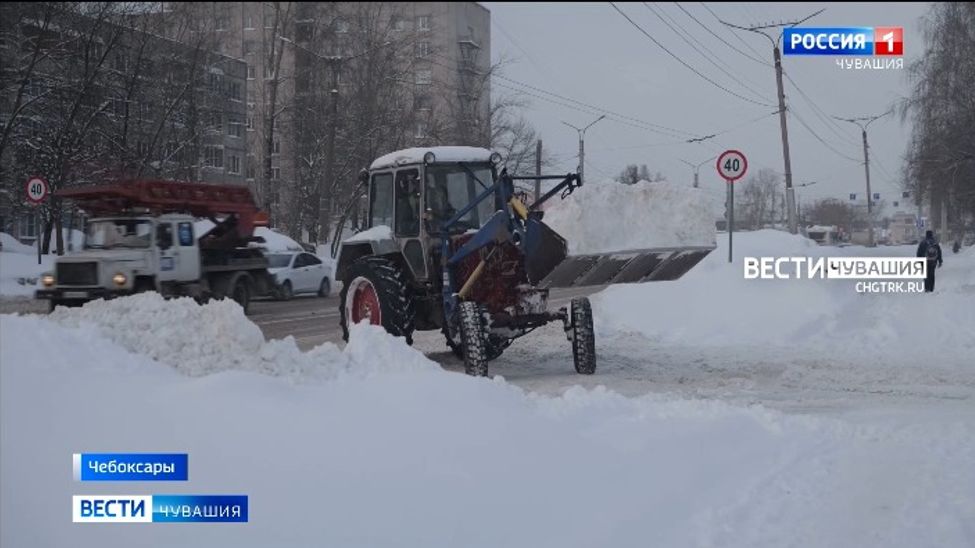 Штаб по оперативной уборке снега возглавил министр транспорта Чувашии