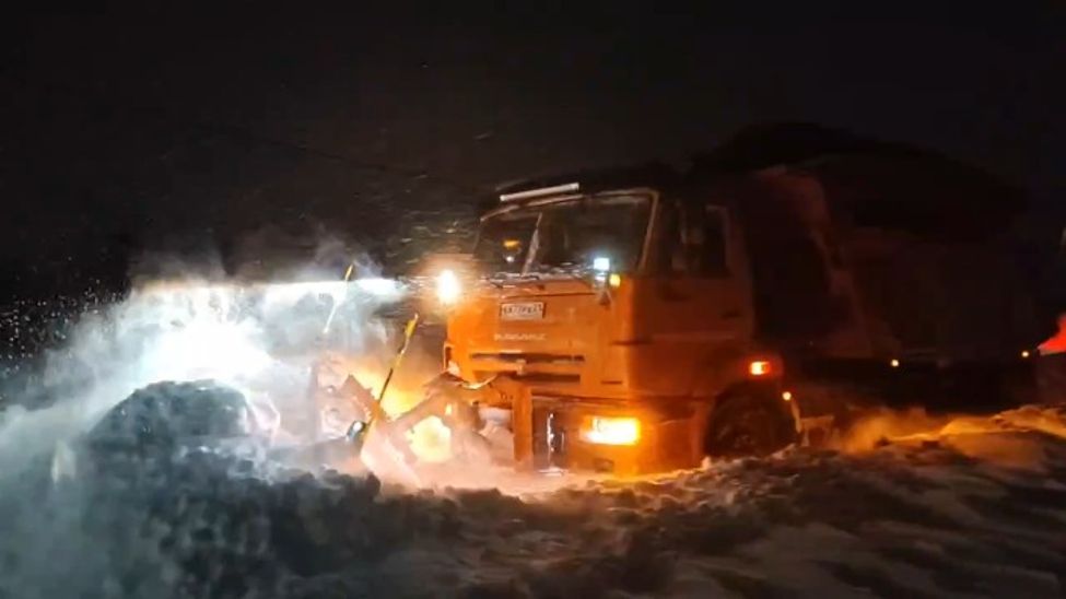 В Чувашии снегоуборочная техника работает в усиленном режиме, несмотря на морозы