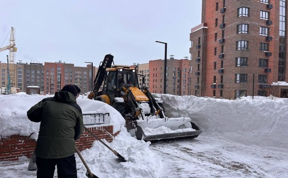 В Чебоксарах ликвидируют последствия мощного циклона