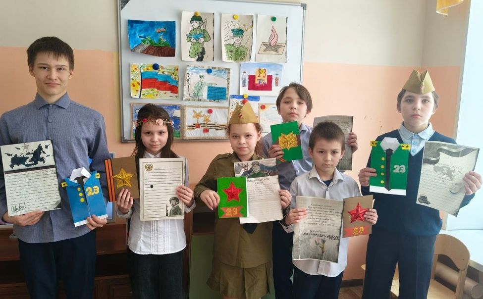 Дети из Новочебоксарска поддержали солдат на СВО