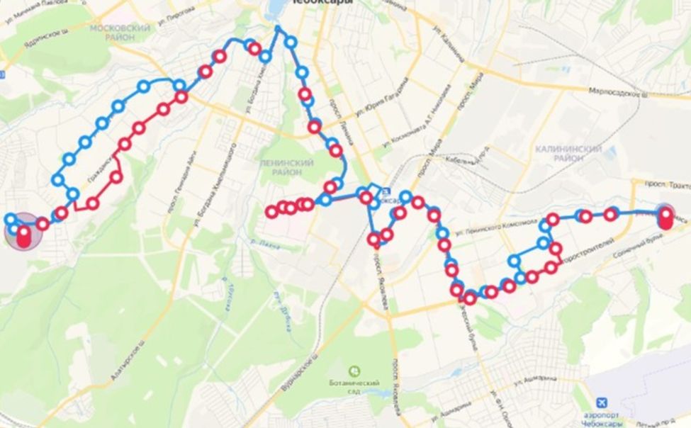 В Чебоксарах изменилась схема движения автобуса муниципального маршрута №5 В Чебоксарах изменилась схема движения автобуса муниципального маршрута №5