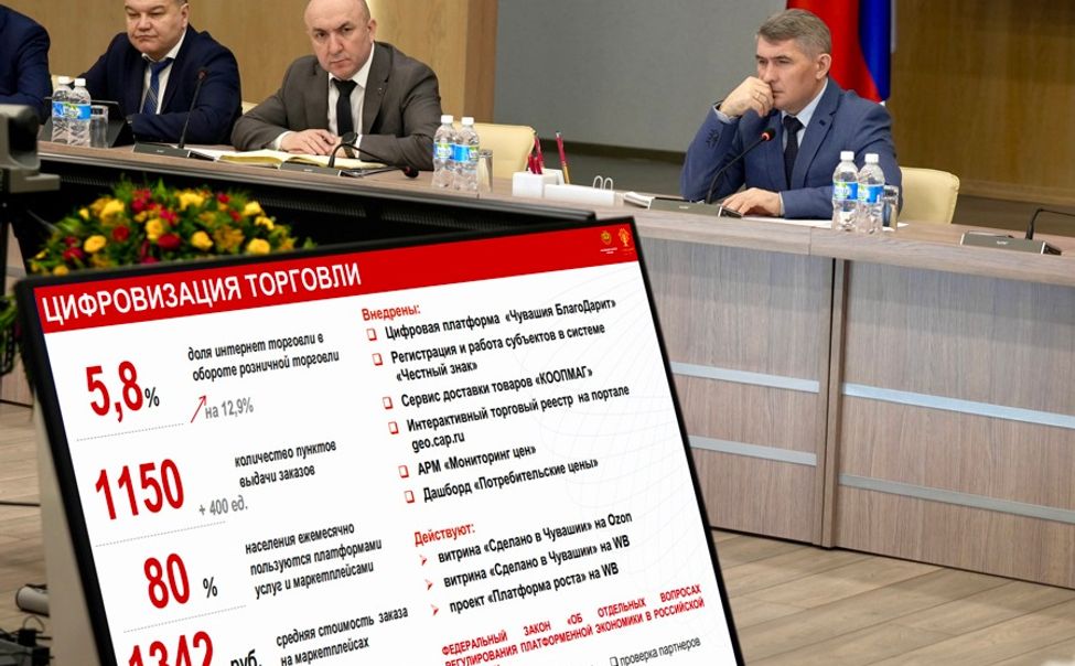 В сфере торговли Чувашии внедряют цифровые технологии
