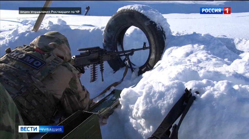 Спецподразделения Росгвардии по Чувашии отработали практические стрельбы в сложных условиях