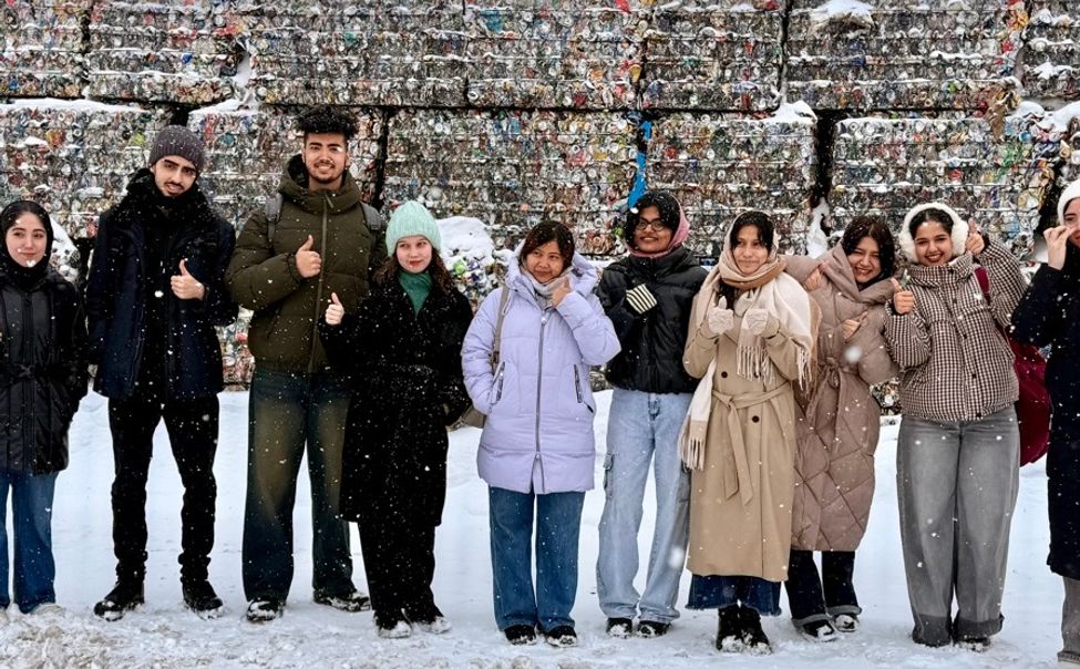 В Чебоксарах для иностранных студентов провели экологическую экскурсию  