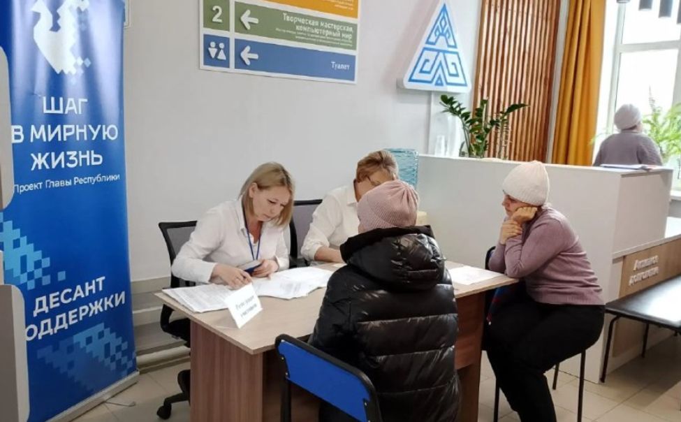 «Десант поддержки» высадился в Ибресинском округе