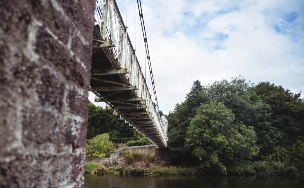 В Чебоксарском округе отремонтируют пеший мост через Рыкшу