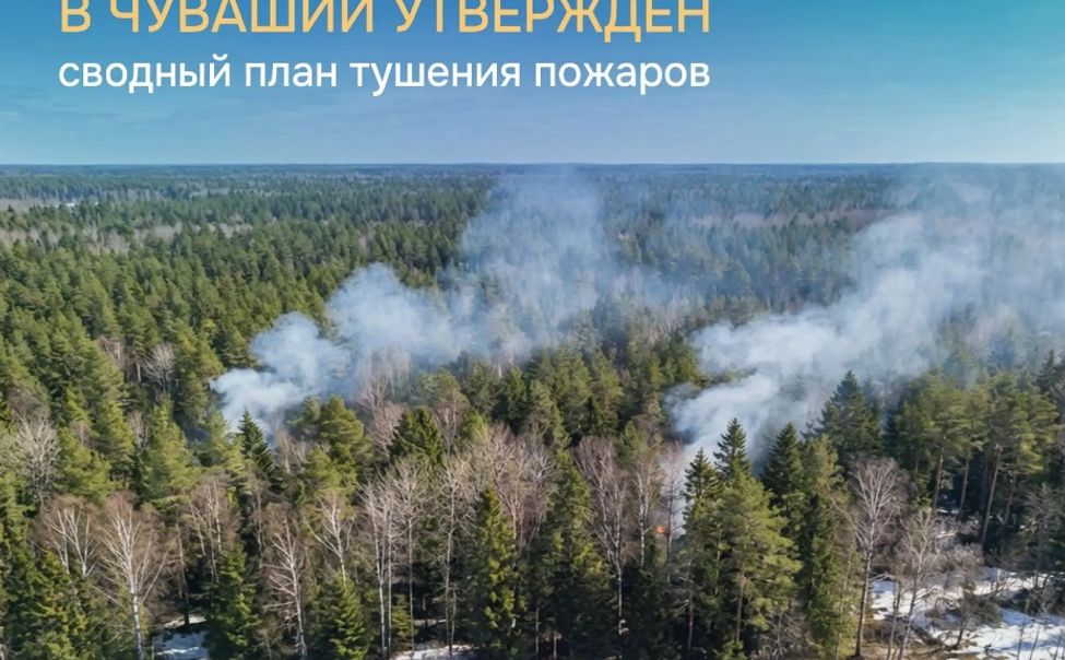 Для охраны лесов Чувашия подготовила 21 лесопожарную станцию