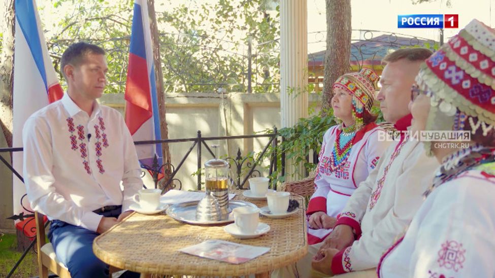 Вести. Интервью на чувашском языке. Андрей Яковлев, Любовь Тавлуй и Марина Громенко. Выпуск от 28.08.2023