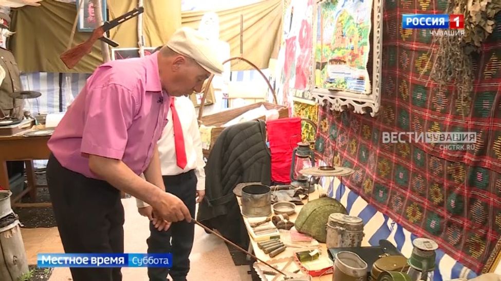 Специальный репортаж на чувашском языке. Музей Валерия Изратова