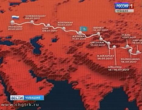 Участники международного ралли-рейда «Шёлковый путь» сделают остановку в Чувашии Участники международного ралли-рейда «Шёлковый путь» сделают остановку в Чувашии