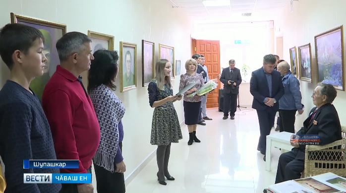 Вӑл Анатолий Миттов паллӑ художникпа ӑмӑртмалла ӳкернӗ Вӑл Анатолий Миттов паллӑ художникпа ӑмӑртмалла ӳкернӗ
