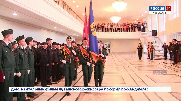 Первокурсники Полицейской академии принесли торжественную клятву Первокурсники Полицейской академии принесли торжественную клятву